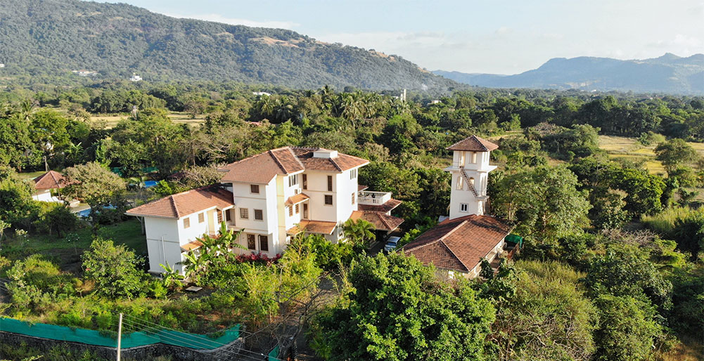 Villa Verite - Aerial view